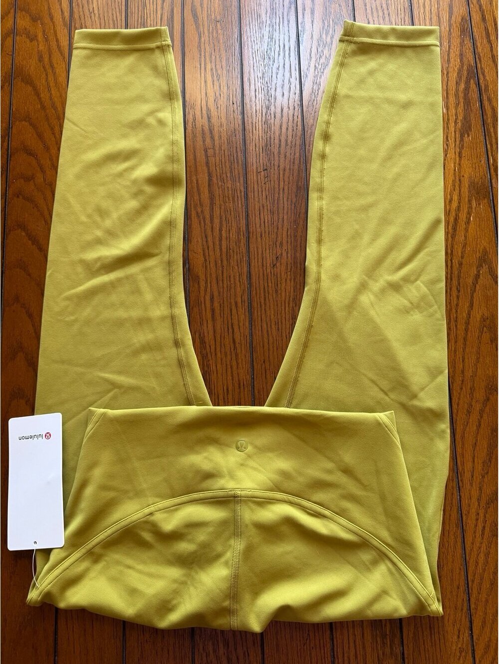 Lululemon Instill High Rise 25” Auric Gold Size 8 NWT